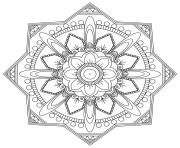 simple mandala adult easy fun