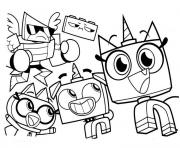 Unikitty and friends