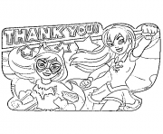 DC SuperHero Girls Thank You