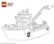 Lego City Fire Boat