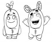 oddbods having fun