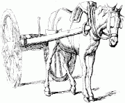 Horse and Wagon