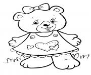 Crayola lovely teddy bear girls