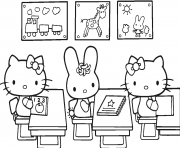 hello kitty back to school