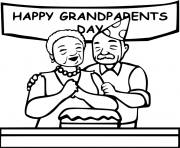 Happy day for grandparents