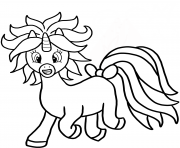 cartoon unicorn