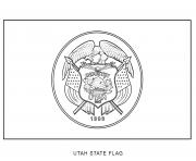 utah flag US State