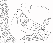 dove animal simple