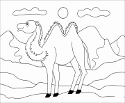 camel animal simple