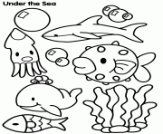 Under the Sea Creatures