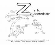 Z is for Zanzibar