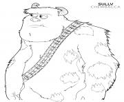 chewbacca sulley disney star wars