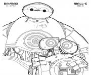 bb 8 wall e and c 3po baymax disney star wars