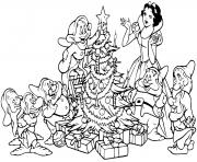 Snow White seven dwarfs tree