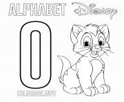 O for Oliver Disney