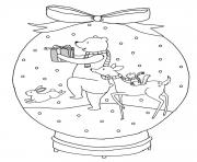 Animals Snowglobe Winter