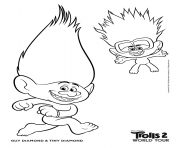 Trolls 2 Guy Diamond Tiny Diamond