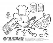 baking with professor inkling octonauts