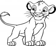 Cute Young Simba