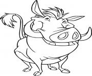 Happy Pumbaa Warthog