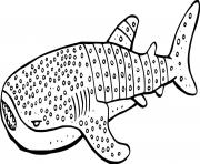 Cartoon Whale Shark