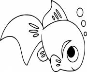 Cartoon Goldfish