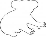 Koala Outline