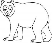 Simple Spectacled Bear