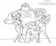 incredibles portrait de famille indestructibles 2