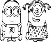 Dave and Stuart Minion