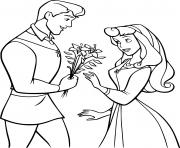 Phillip Brings Flowers for Aurora