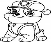 Little Rubble from Paw Patrol