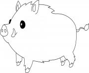 Boar cute animal